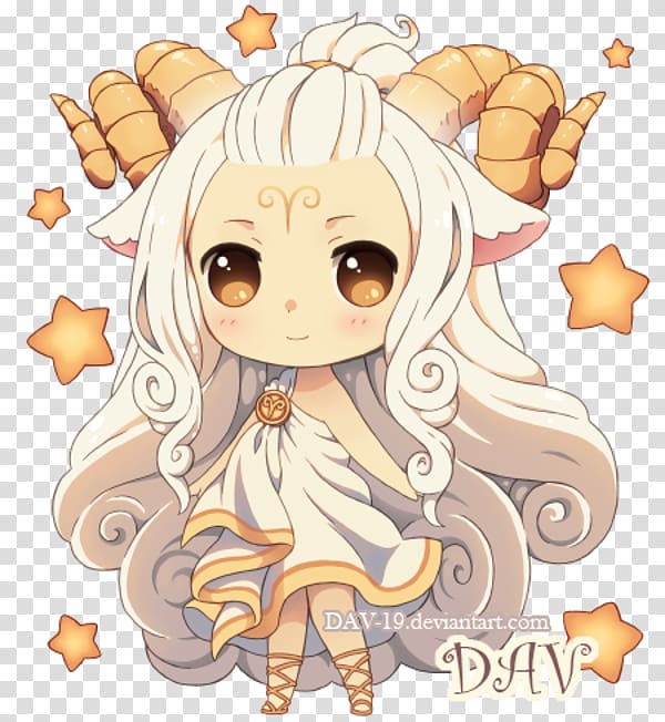 Chibi Drawing Capricorn Zodiac Astrology, Chibi transparent background PNG clipart