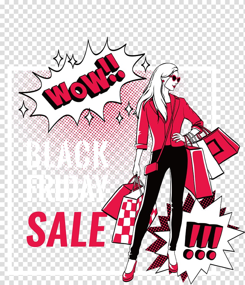Black Friday Shopping, Black Friday discount label transparent background PNG clipart