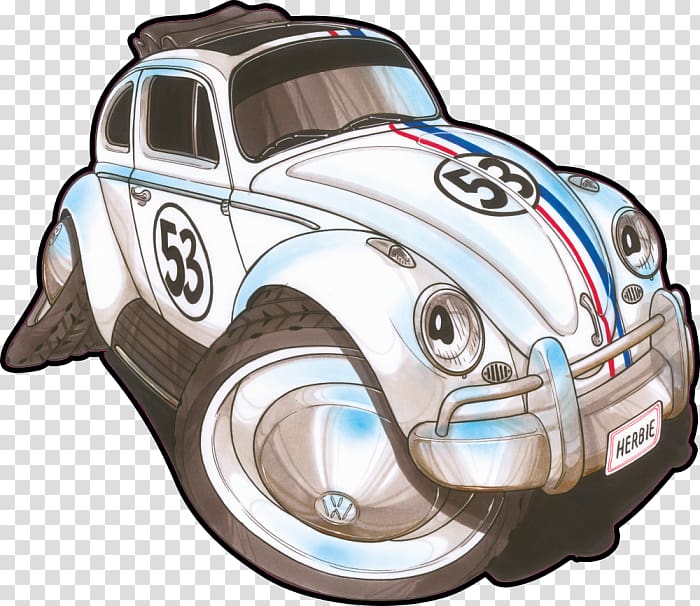 Herbie Volkswagen Beetle Car BMW, car transparent background PNG clipart