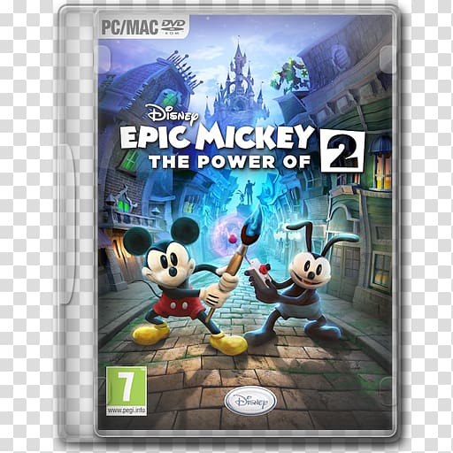 Epic Mickey 2: The Power of Two Wii Oswald the Lucky Rabbit Mickey Mouse, oswald the lucky rabbit transparent background PNG clipart