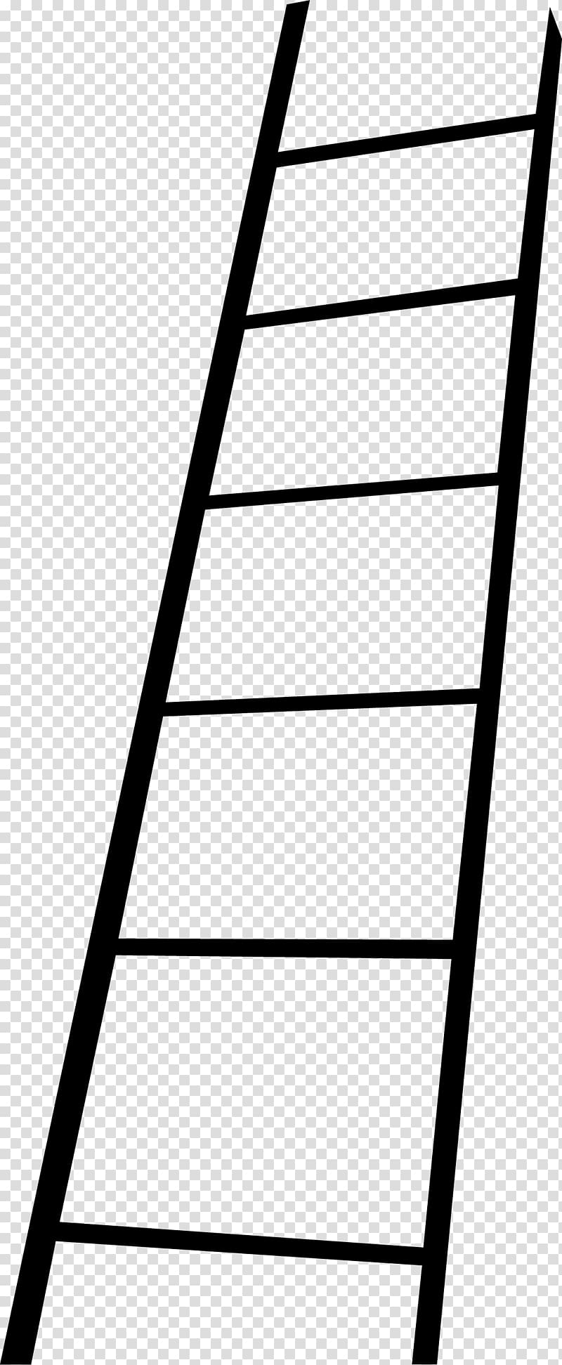 Ladder Stairs Logo, Black ladder transparent background PNG clipart