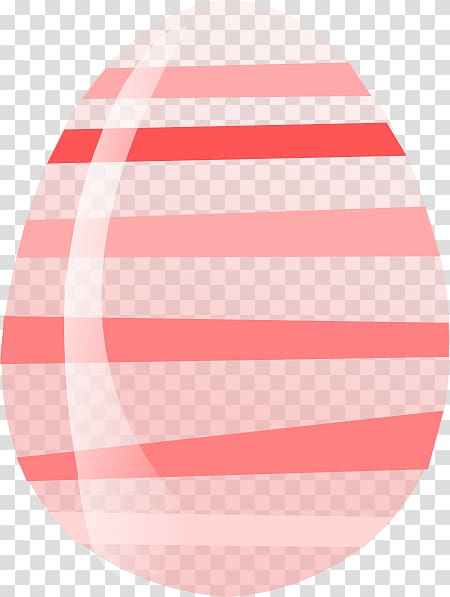 Easter egg Free , pink stripe transparent background PNG clipart