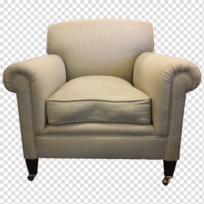 Club chair Couch Loveseat Velvet, pull buckle armchair transparent background PNG clipart