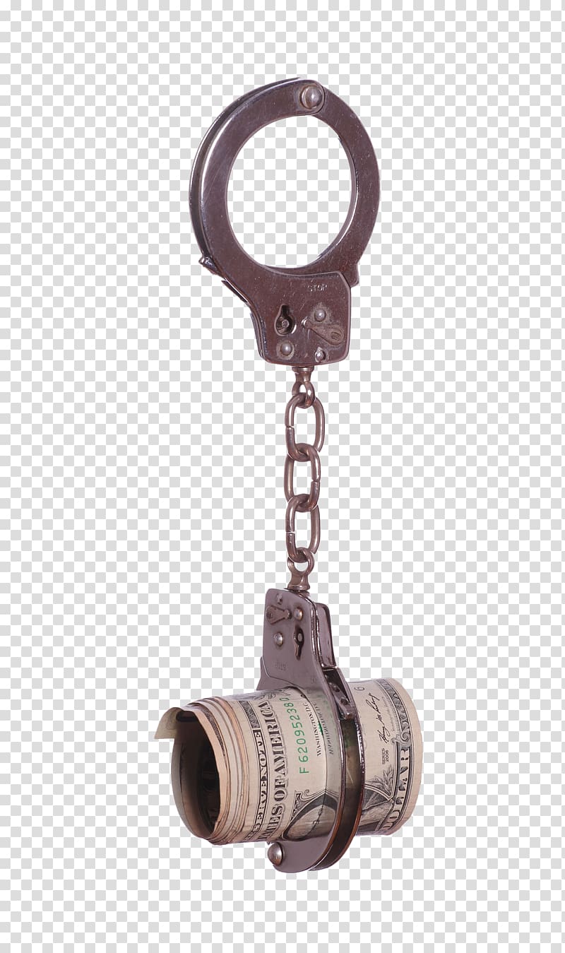 Handcuffs , Metal handcuffs transparent background PNG clipart