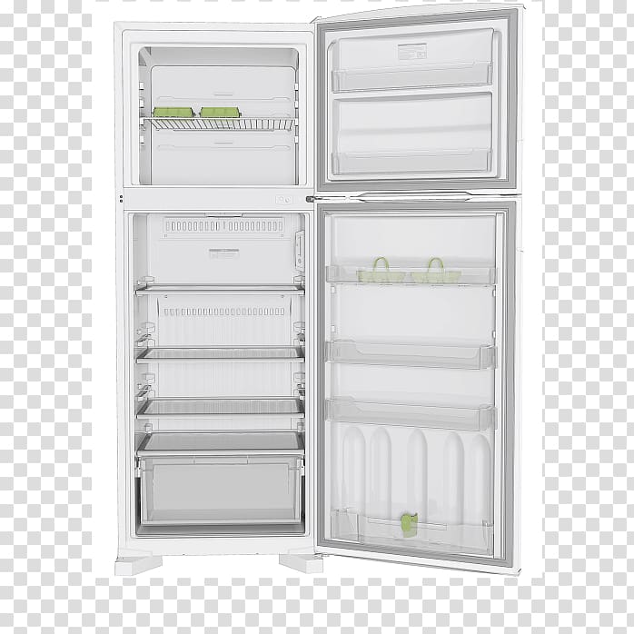 Refrigerator Consul Bem Estar CRD49 Defrosting Window Auto-defrost, refrigerator transparent background PNG clipart