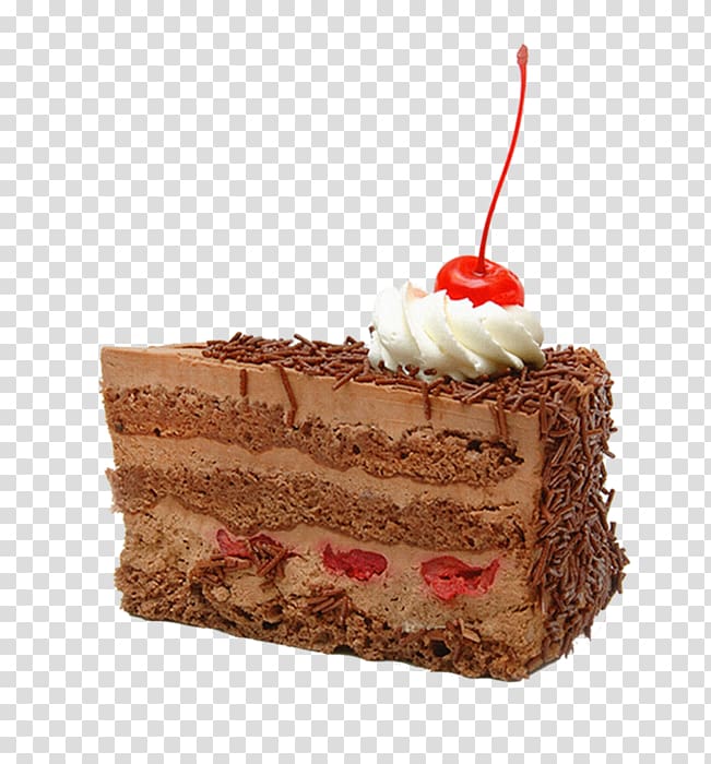 Chocolate cake Torte Mousse Black Forest gateau Fruitcake, chocolate cake transparent background PNG clipart