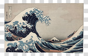 The Great Wave off Kanagawa Thirty-six Views of Mount Fuji Japan Printmaking Art, japan transparent background PNG clipart The Great Wave off Kanagawa Thirty-six Views of Mount Fuji Japan Printmaking Art, japan transparent background PNG clipart thumbnail