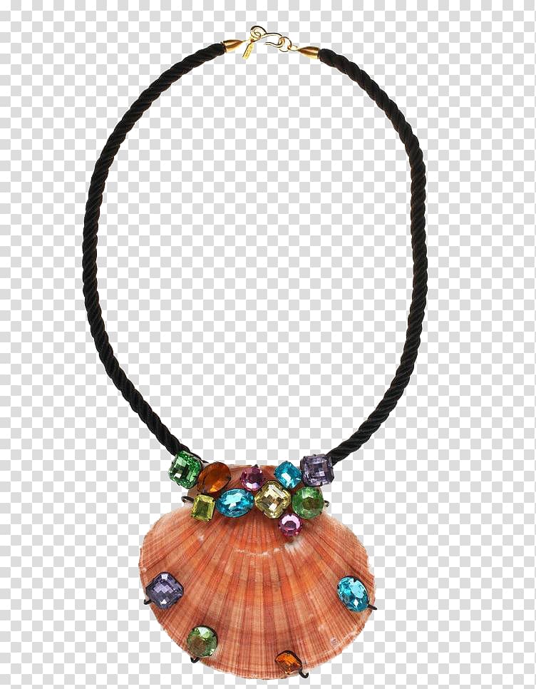 Necklace Bead Body piercing jewellery, Creative necklace transparent background PNG clipart
