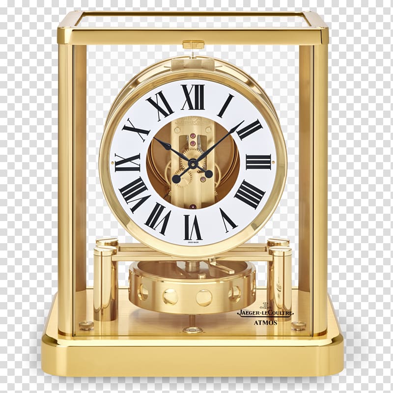 Atmos clock Jaeger-LeCoultre Watchmaker, watch transparent background PNG clipart