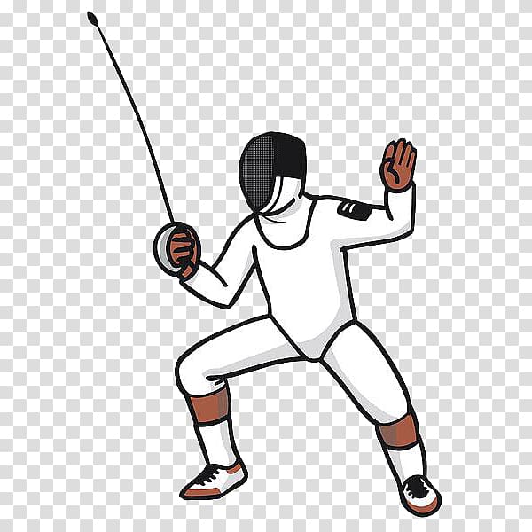 Rapier , A man with a thorn sword transparent background PNG clipart