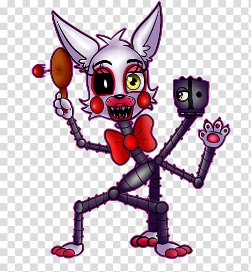 Five Nights at Freddy's 2 Mangle Canidae, others transparent background PNG clipart