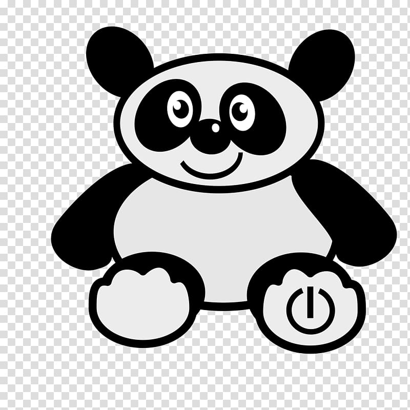 Giant panda Bear Cuteness Animal , panda transparent background PNG clipart