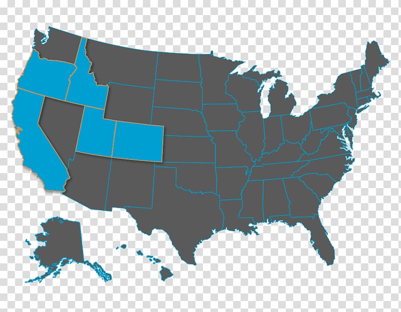 Boise U.S. state Map , map transparent background PNG clipart