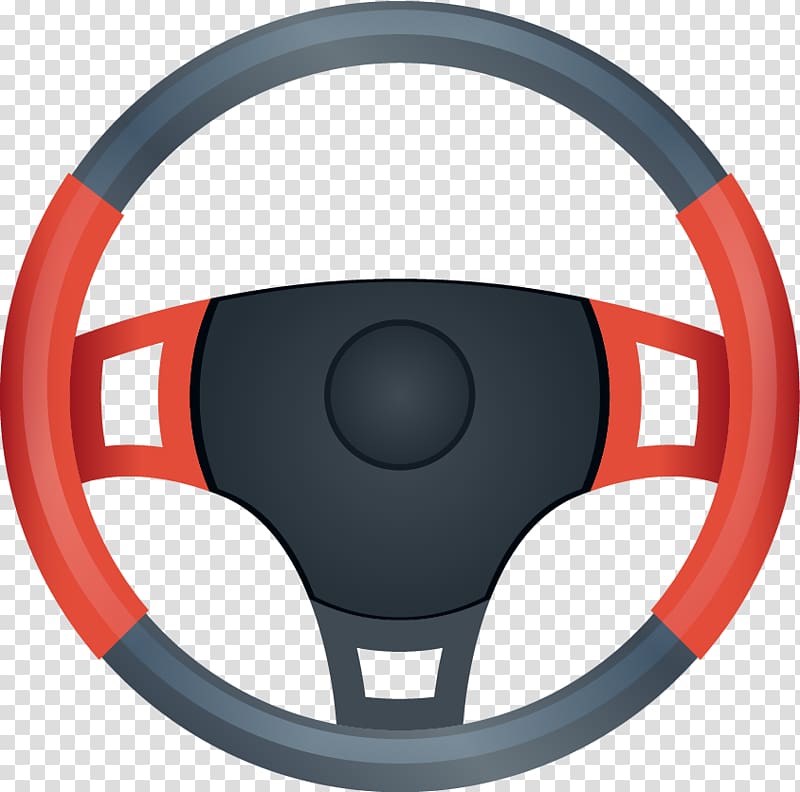 Steering wheel Car, Cartoon steering wheel transparent background PNG clipart