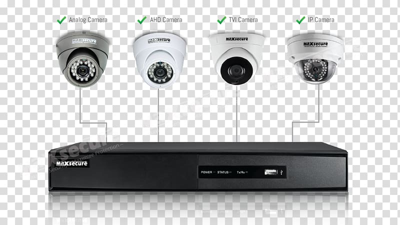 Digital Video Recorders Closed-circuit television Wireless security camera, penang transparent background PNG clipart