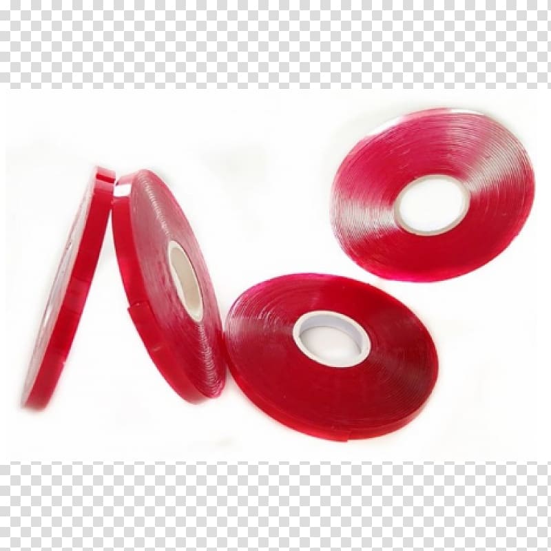 RED.M, double sided adhesive tape transparent background PNG clipart