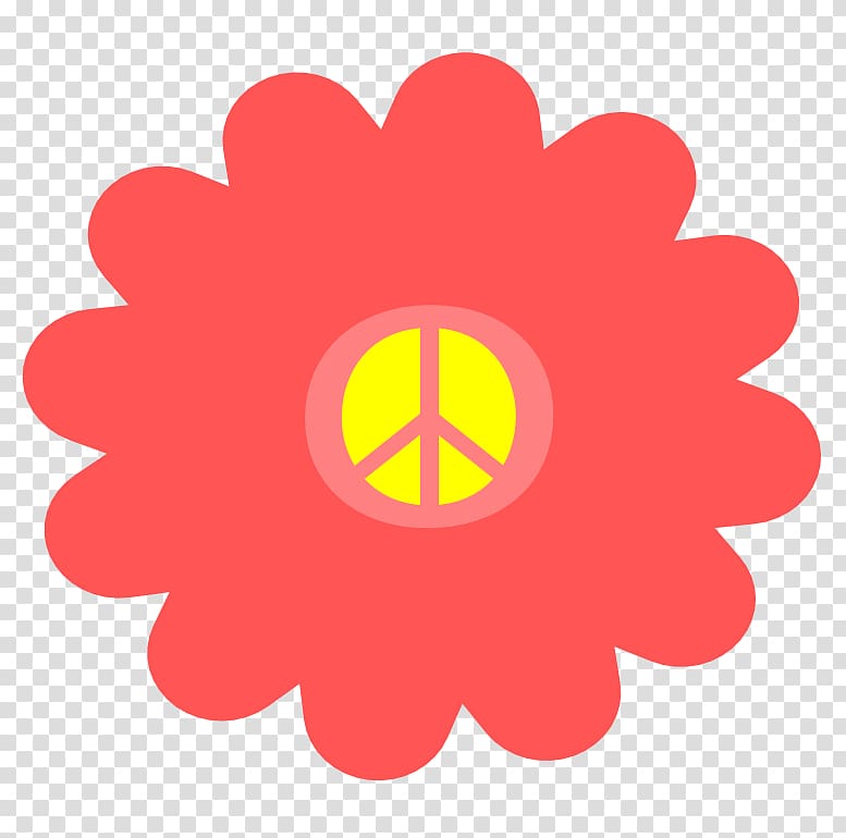 Transparent Hippie Flower, HD Png Download , Transparent Png Image