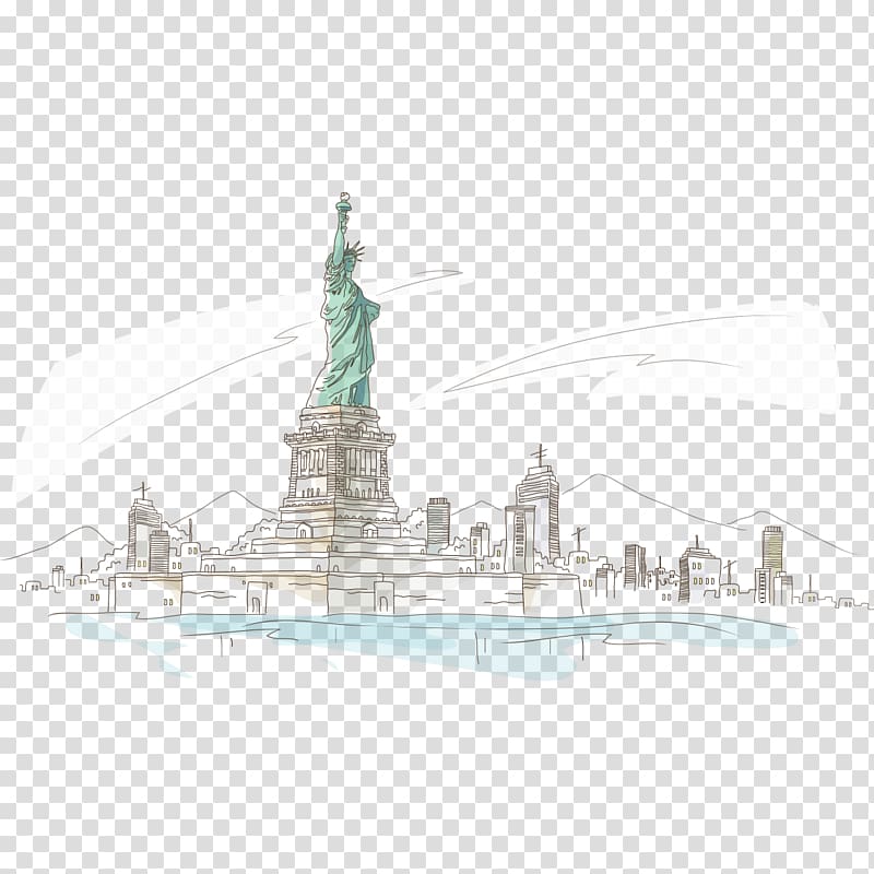 Statue of Liberty, New York, Statue of Liberty National Monument, Statue of Liberty Statue transparent background PNG clipart
