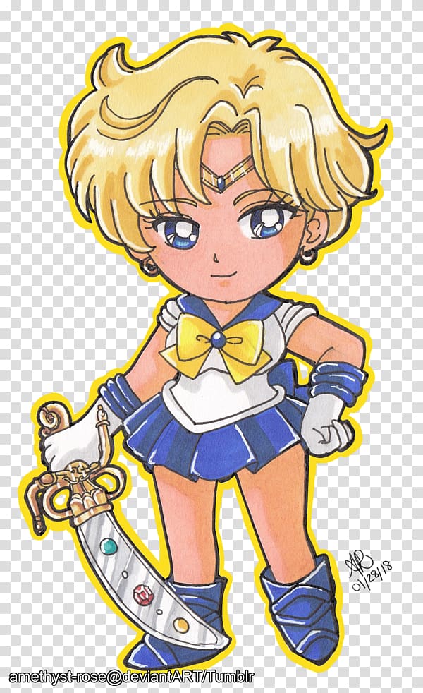 Sailor Uranus Sailor Moon Mangaka Anime, Sailor Uranus transparent background PNG clipart