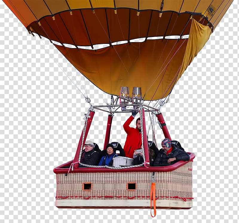 Hot air balloon Flight Aircraft Basket, hot air transparent background PNG clipart