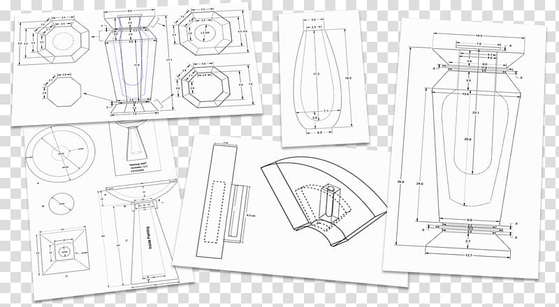 Paper Line art Furniture Sketch, process moonlight transparent background PNG clipart