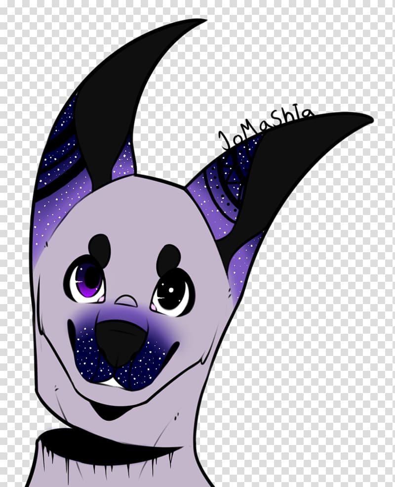 Mammal Headgear Character , galaxy dog transparent background PNG clipart