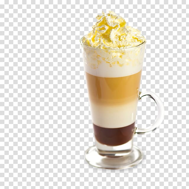 Affogato Latte macchiato Irish coffee Wiener Melange Caffè mocha, cafe carte menu transparent background PNG clipart