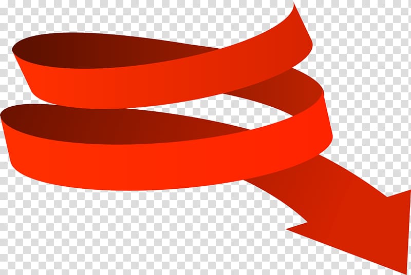 Red Arrow , Curved arrow transparent background PNG clipart