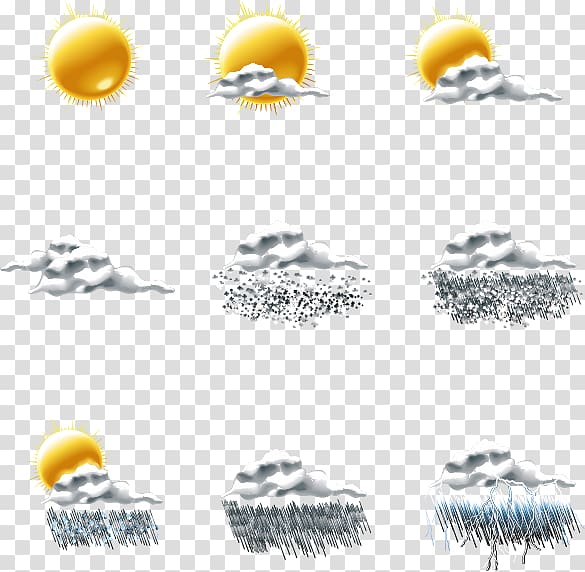 weather forecast collage, Weather, weather transparent background PNG clipart