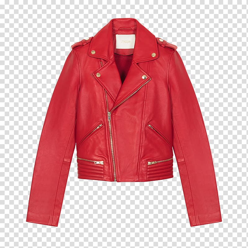 Flight jacket Leather jacket Coat, jacket transparent background PNG clipart
