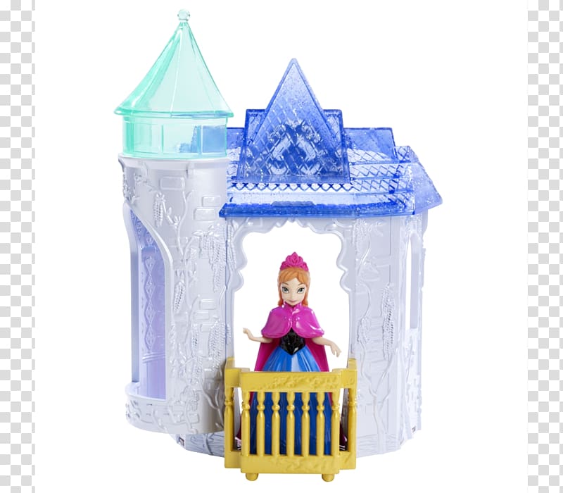 Anna Elsa Toy Rapunzel Playset, castle princess transparent background PNG clipart