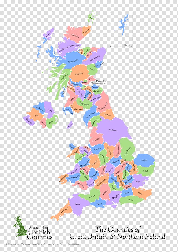 Counties of the United Kingdom England Shire Map Association of British Counties, England transparent background PNG clipart