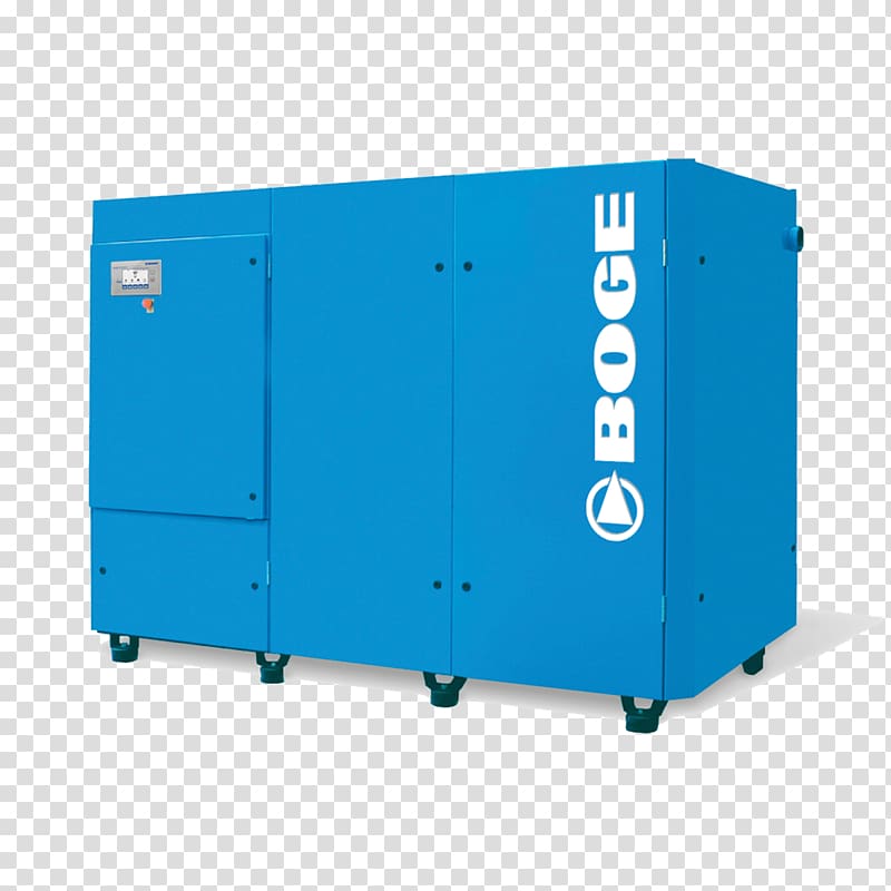 Machine Rotary-screw compressor BOGE KOMPRESSOREN Otto Boge GmbH & Co. KG, row transparent background PNG clipart