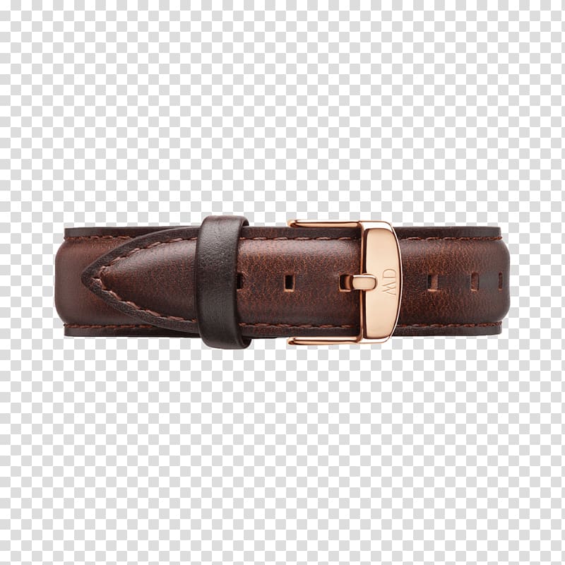 Daniel Wellington Watch strap Watch strap Leather, gold sparkle strap transparent background PNG clipart