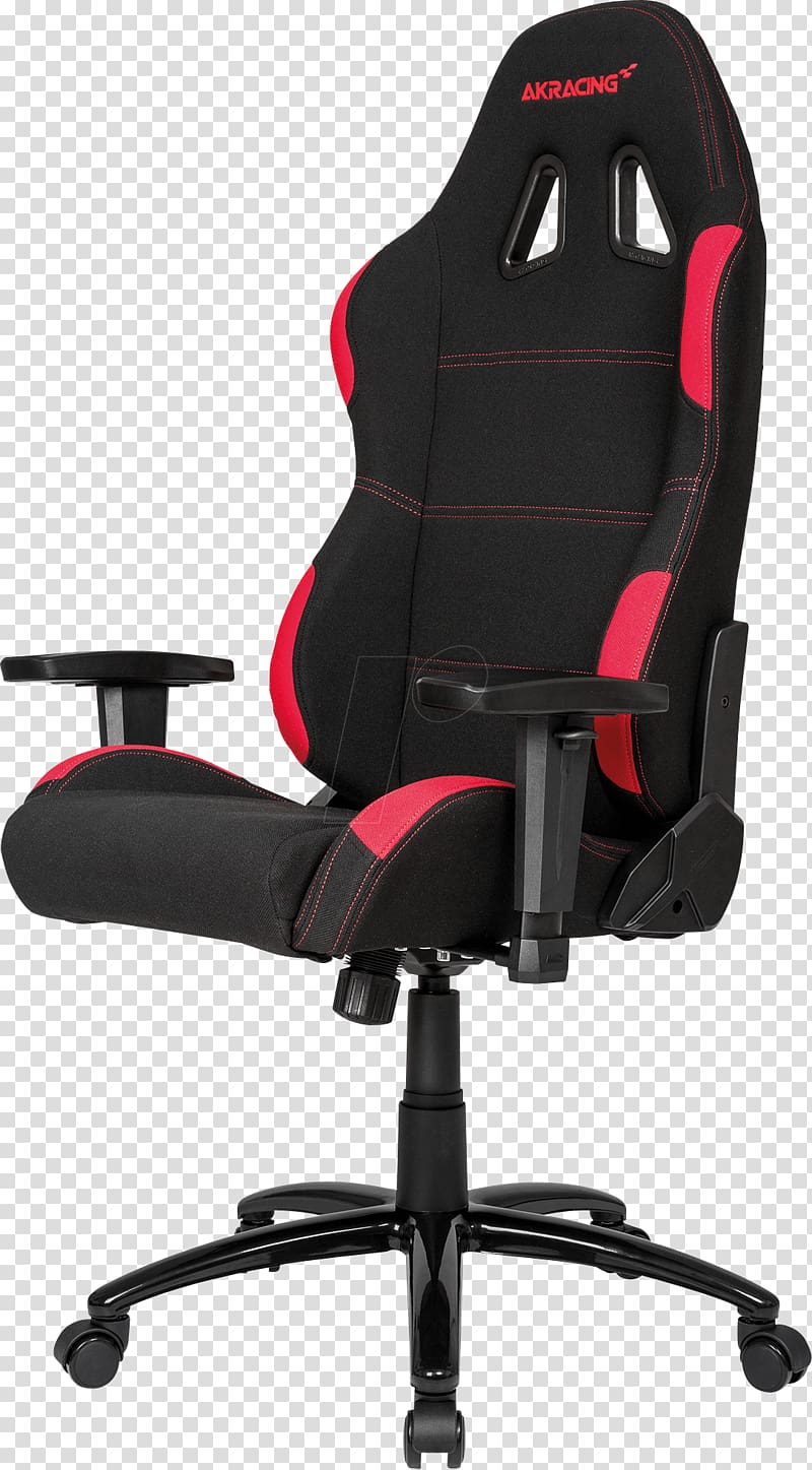 Gaming chair Video game AKRacing Seat, chair transparent background PNG clipart
