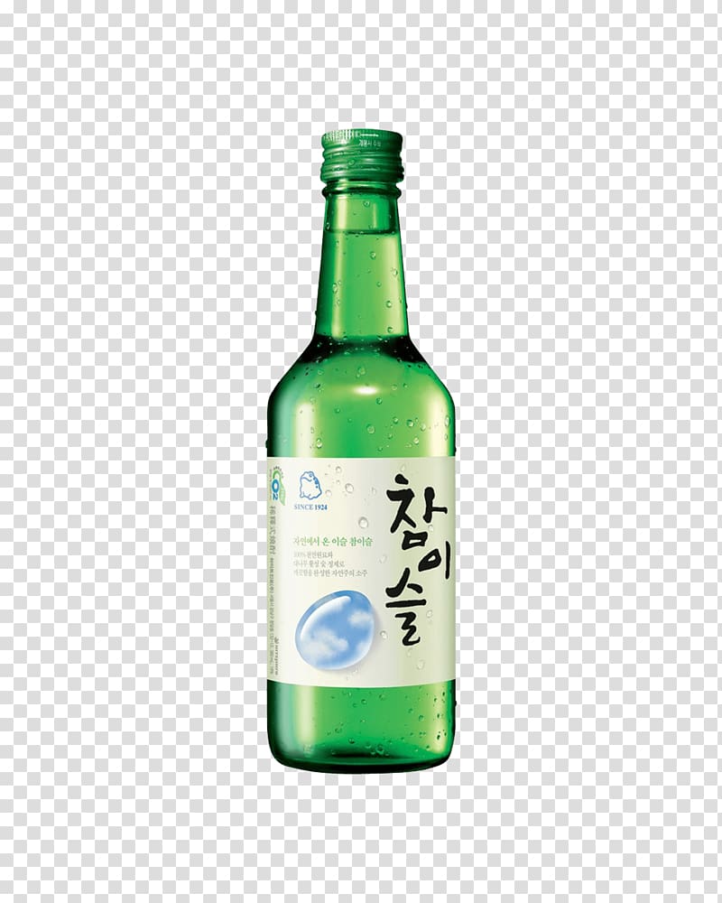 Soju Distilled beverage Korean cuisine Wine Vodka, wine transparent background PNG clipart
