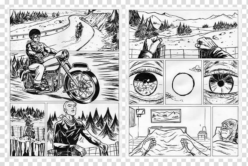 Sketch Comics Visual arts Design Illustration, Macbeth Comic Book Project transparent background PNG clipart