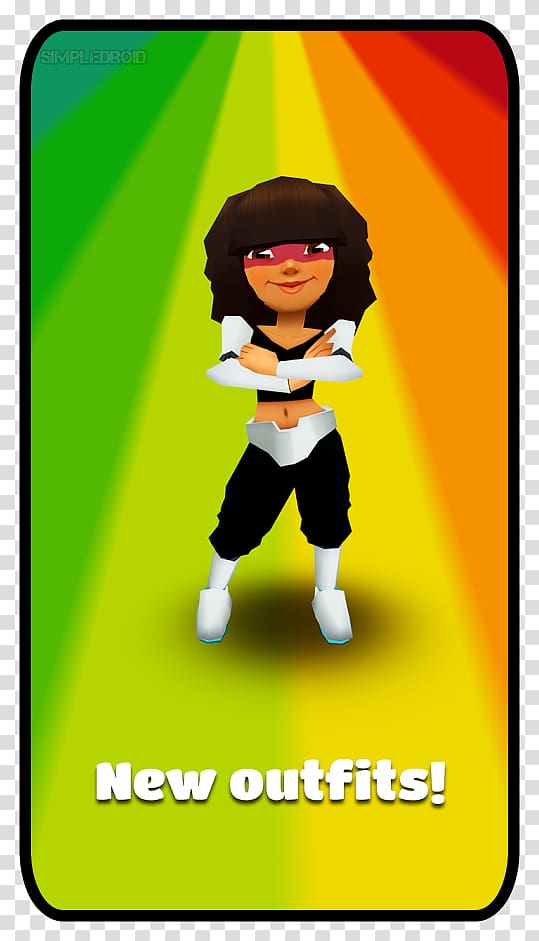 Subway Surfers Game Android, android transparent background PNG clipart