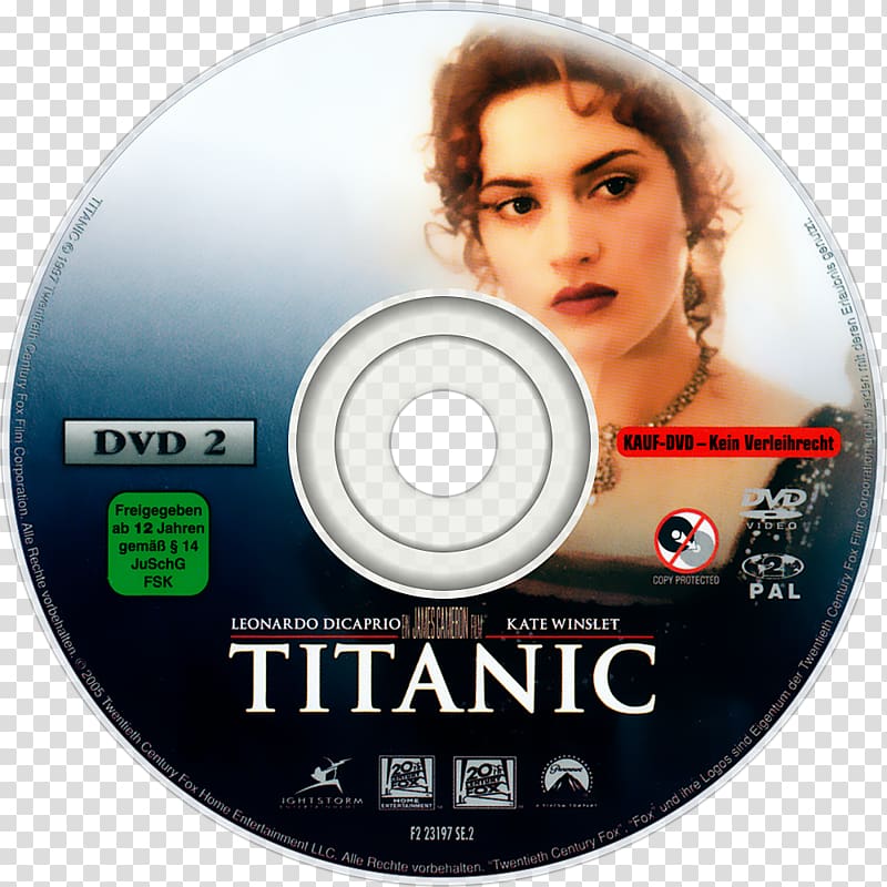 Compact disc Titanic DVD Television, dvd transparent background PNG clipart