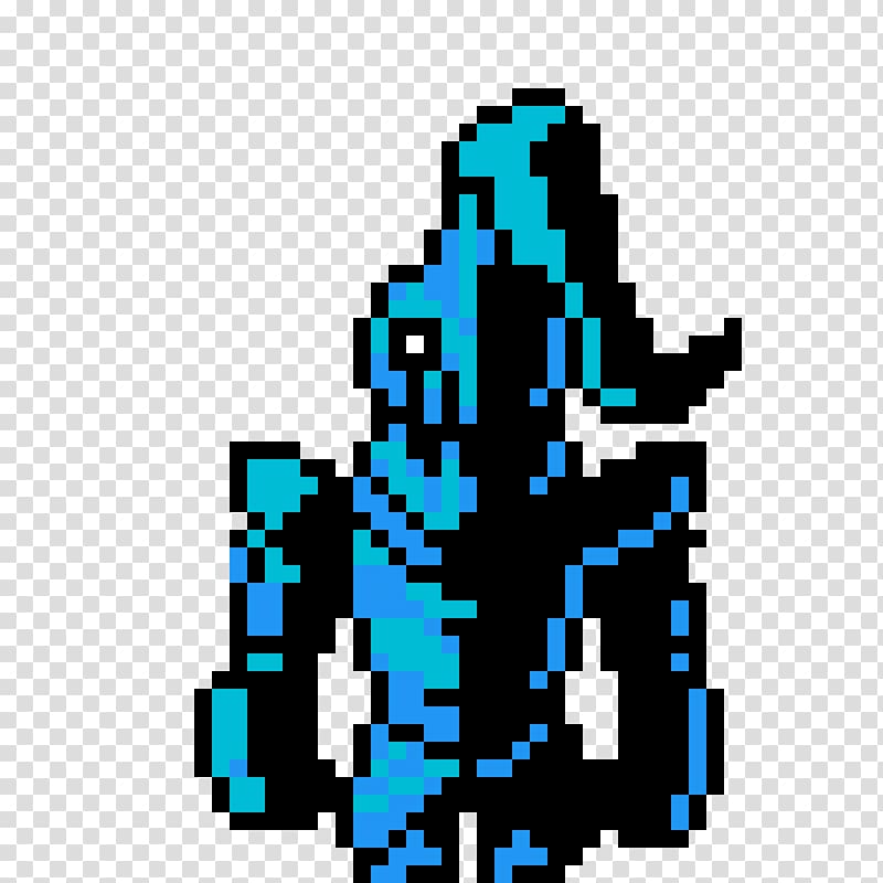 Undertale Video game Undyne Pixel art Sprite, Monsters Of The Midway transparent background PNG clipart