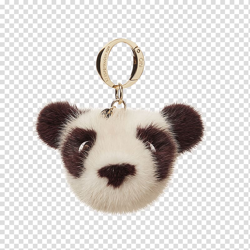 Oh! by Kopenhagen Fur Giant panda Key Chains, others transparent background PNG clipart