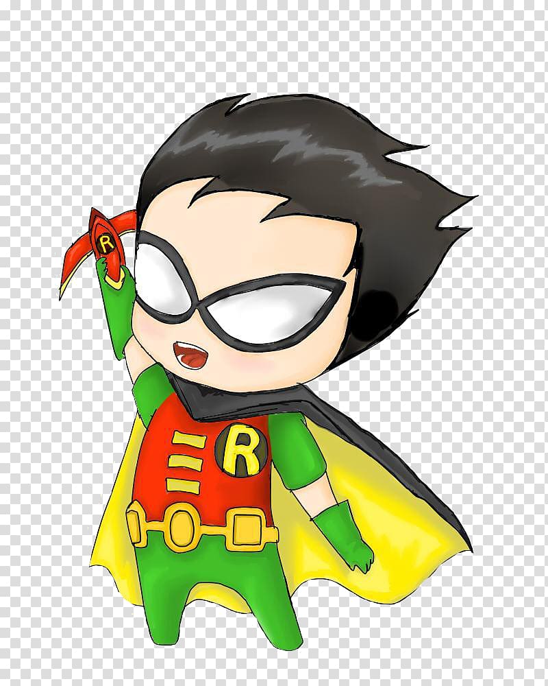 Robin Nightwing Batman Damian Wayne Superman, Robin transparent background PNG clipart