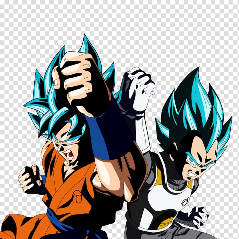 Goku SSJ Blue v, Son Guko character transparent background PNG