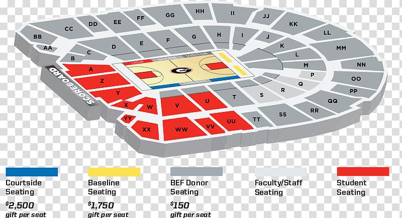 Littlejohn Coliseum Stegeman Coliseum Georgia Bulldogs men\'s basketball LA Memorial Coliseum Seating plan, GEORGIA BULLDOG transparent background PNG clipart