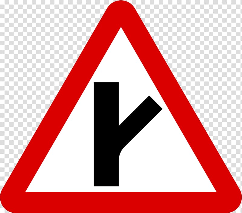 Road signs in Singapore Staggered junction Traffic sign Warning sign, Printable Warning Signs transparent background PNG clipart