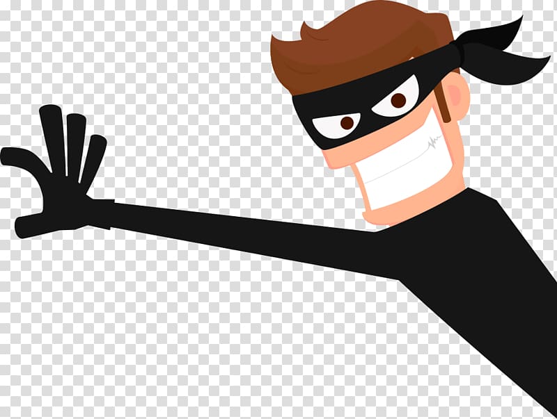 Thief, robber transparent background PNG clipart