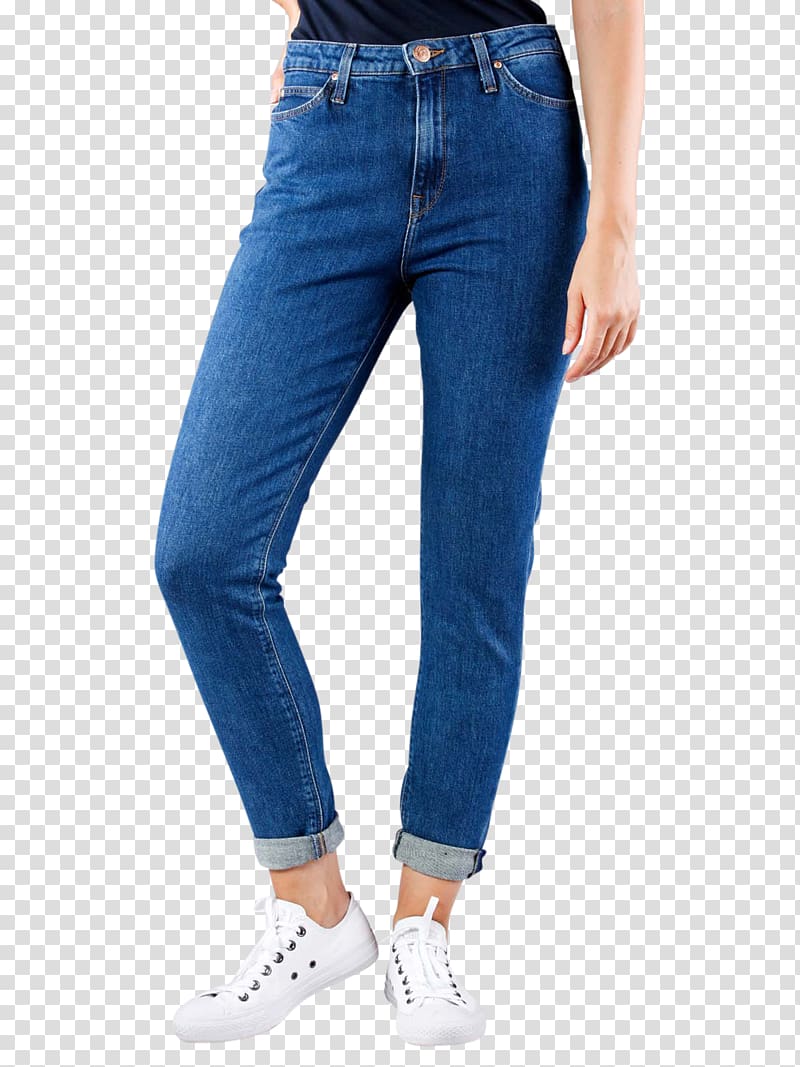 Mom jeans Slim-fit pants Lee Levi Strauss & Co., jeans transparent background PNG clipart