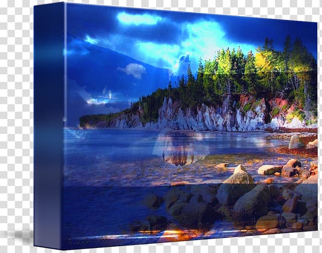 Painting Television Frames Sky plc, painting transparent background PNG clipart