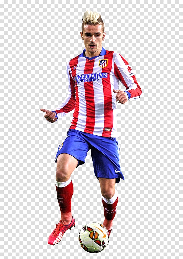 Antoine Griezmann Atlético Madrid Jersey Football Sport, football transparent background PNG clipart