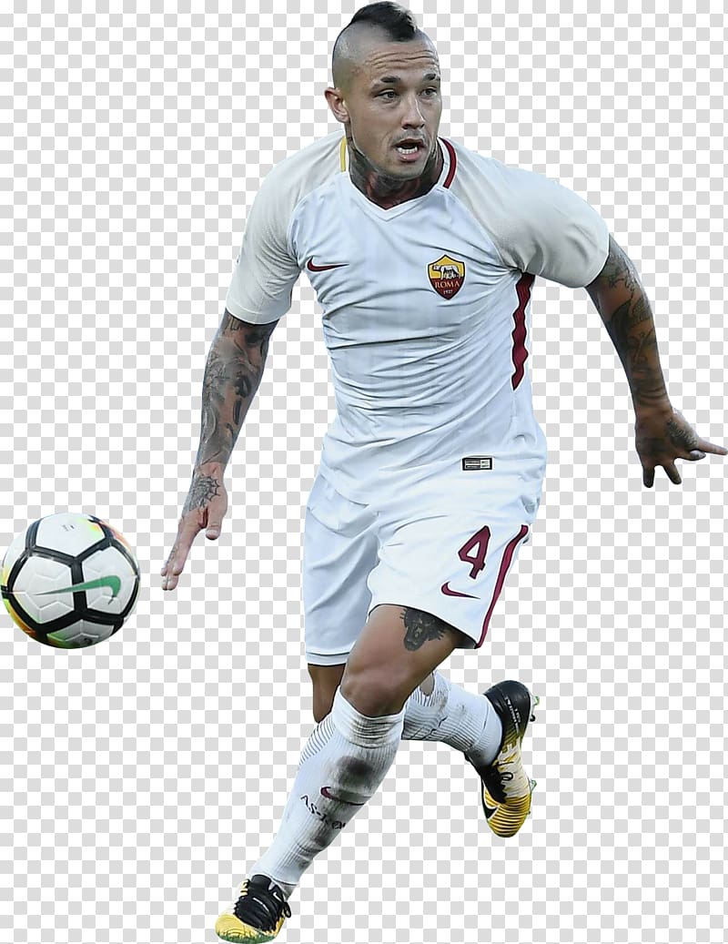 Radja Nainggolan A.S. Roma Soccer player Belgium national football team 2017–18 Serie A, football transparent background PNG clipart